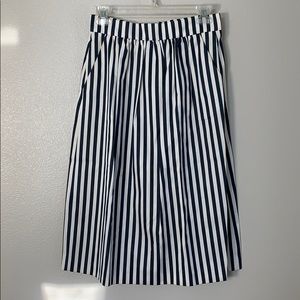 Zara striped skirt size Small
